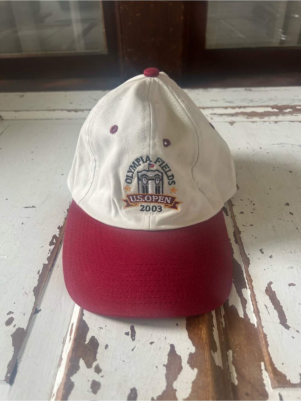 VINTAGE 2003 US Open Olympia Fields Golf Hat USGA Member Adjustable Strapback